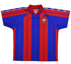 Maillot FC Barcelona 1997-98 Figo Domicile Vintage Taille L