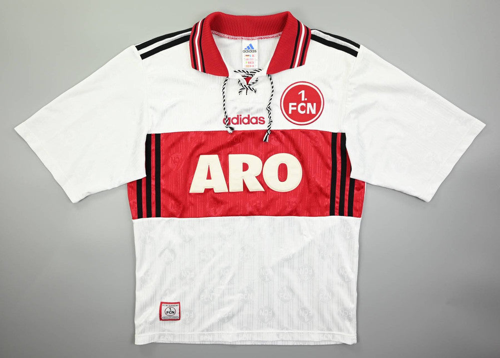 Maillot FC Nürnberg 1997-98 Adidas BAUMANN vintage