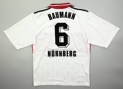 Maillot FC Nürnberg 1997-98 Adidas BAUMANN vintage