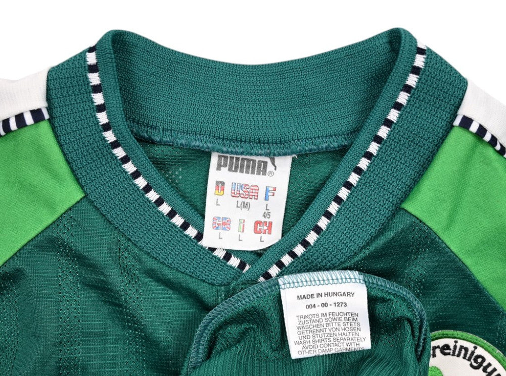 Maillot Greuther Fürth 1997-98 Domicile Puma QUELLE vintage