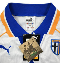 Maillot Parme Domicile Puma 1997-98 Vintage | Parmalat