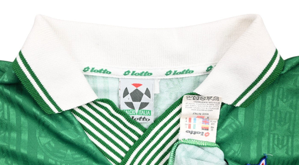 Maillot Saint-Étienne 1997-98 Lotto Manches Longues - Vintage S