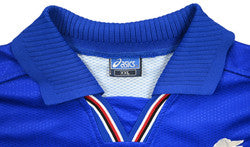 Maillot Sampdoria 1997-98 Asics Domicile Vintage #16 Manches Longues