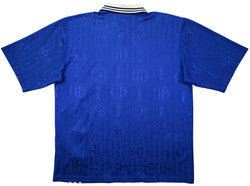 Maillot Schalke 04 1997-98 Adidas Domicile Vintage — Taille L