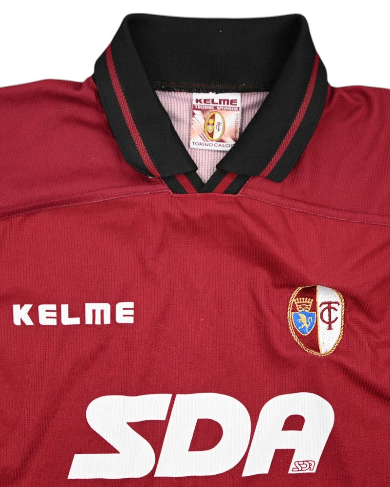 Maillot Torino FC 1997-98 Domicile Kelme SDA vintage collector