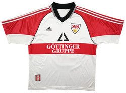 Maillot VFB Stuttgart 1997-98 Adidas Domicile Akpoborie Vintage