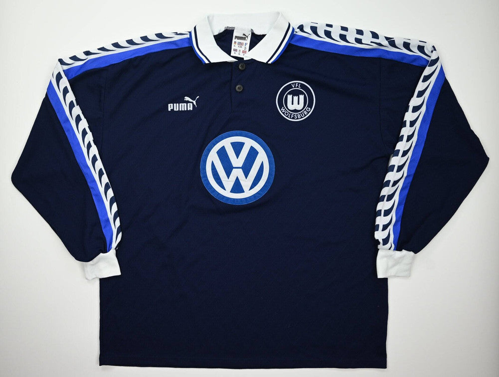 Maillot VFL Wolfsburg 1997-98 Puma Manches Longues Vintage XL