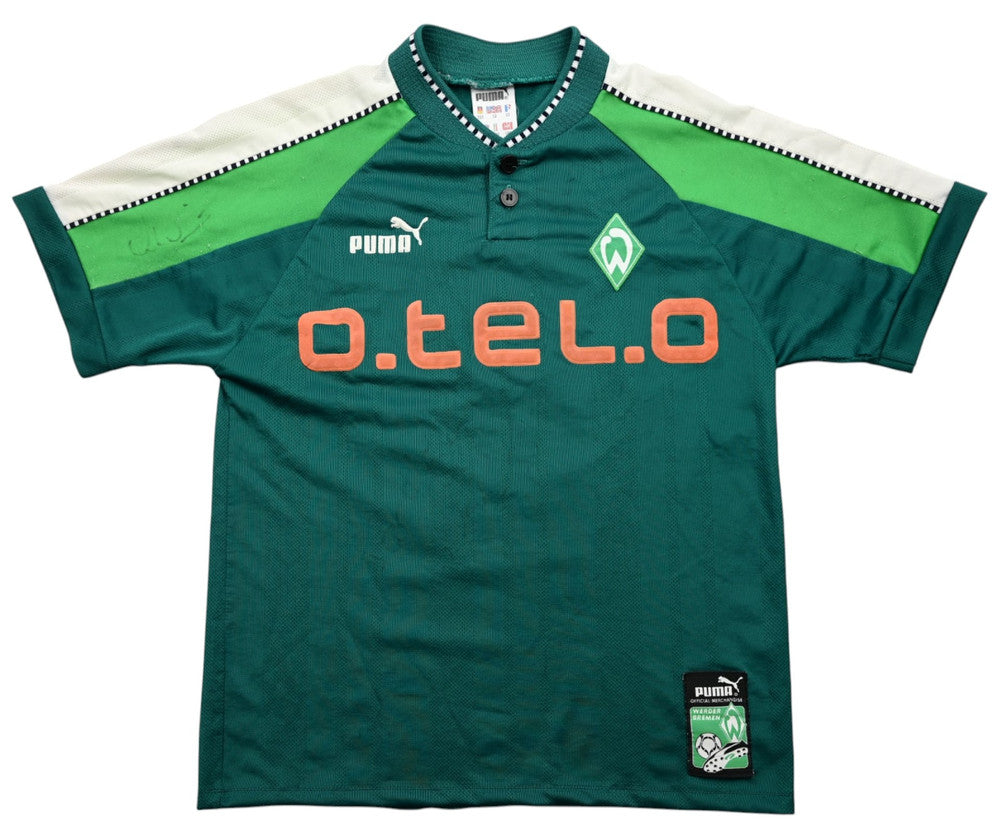Maillot Extérieur Werder Bremen 1997-98 Puma Bode vintage
