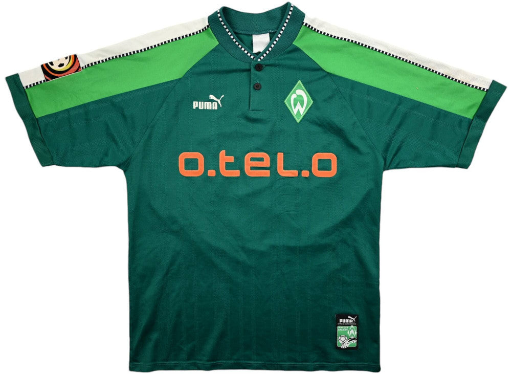 Maillot Werder Bremen 1997-98 Puma Herzog vintage domicile