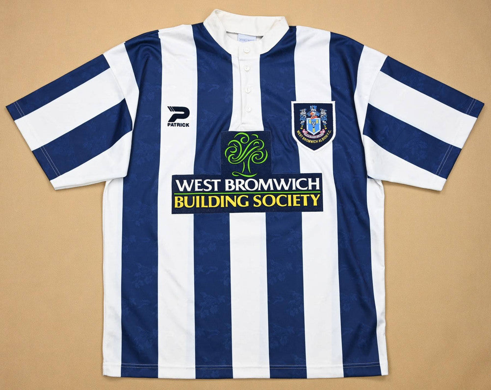 Maillot West Bromwich Albion 1997-98 Domicile Patrick Vintage XL