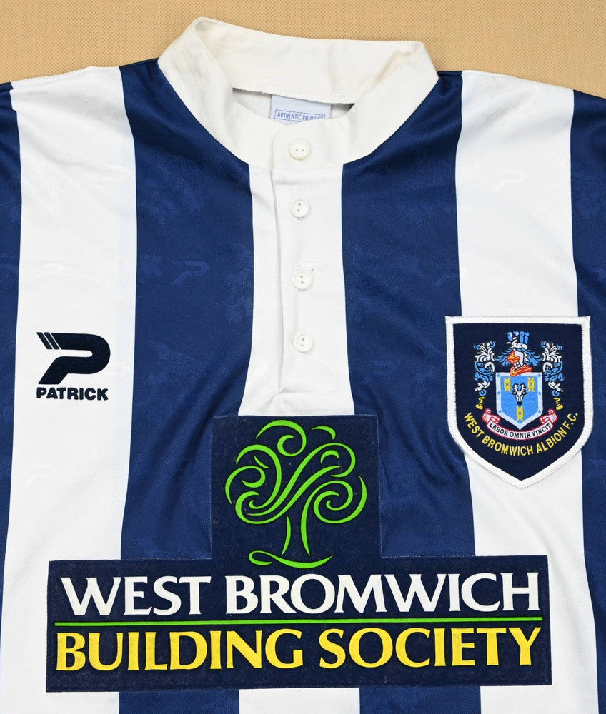 Maillot West Bromwich Albion 1997-98 Domicile Patrick Vintage XL