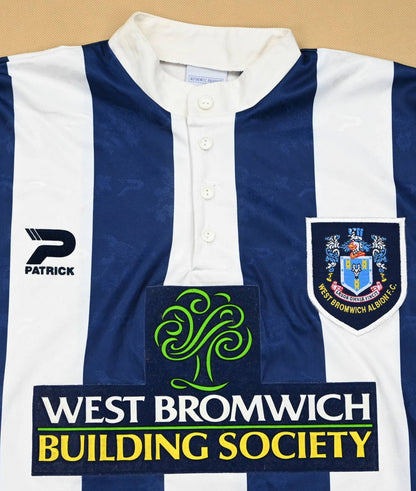 Maillot West Bromwich Albion 1997-98 Domicile Patrick Vintage XL
