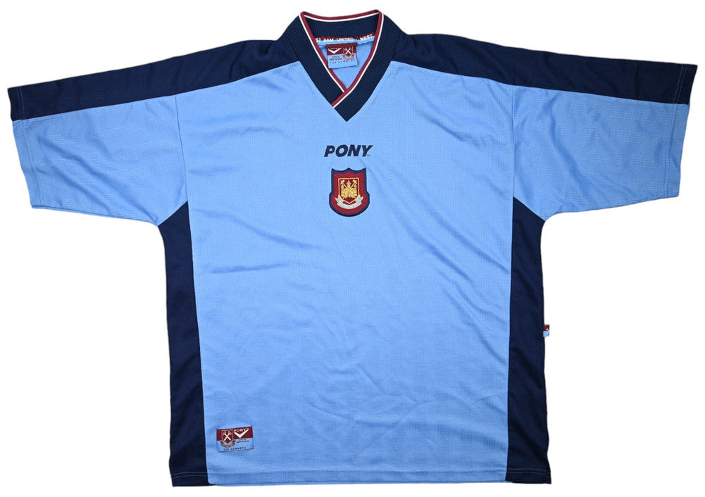 Maillot West Ham United Domicile 1997-98 Pony Vintage XXL