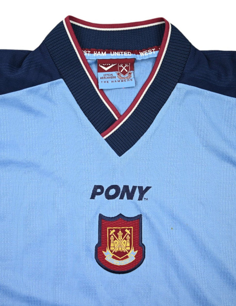 Maillot West Ham United Domicile 1997-98 Pony Vintage XXL