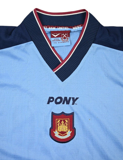Maillot West Ham United Domicile 1997-98 Pony Vintage XXL