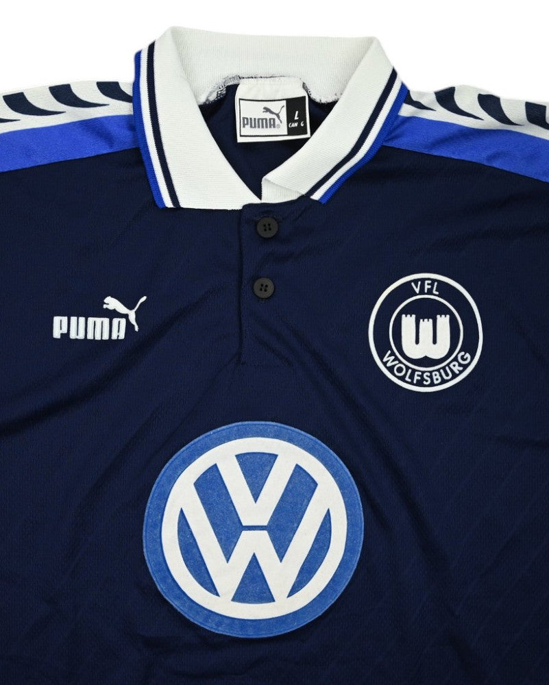 Maillot VFL Wolfsburg 1997-98 Domicile Puma Vintage | Sponsor VW