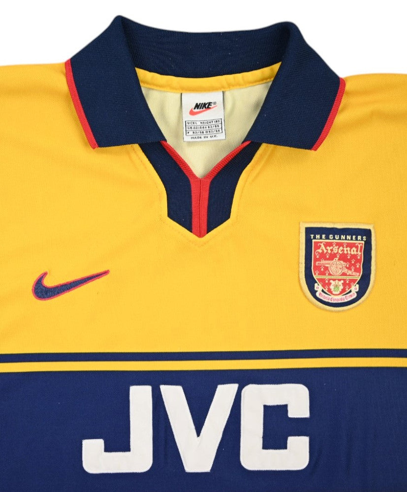 Maillot Arsenal Extérieur Nike 1997-99 JVC vintage collector