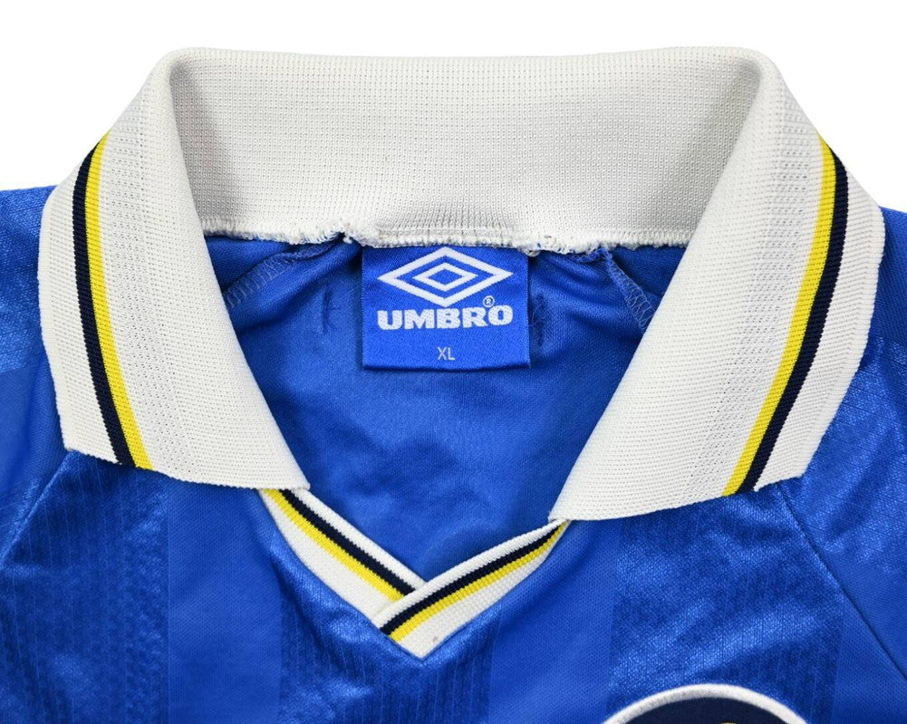 Maillot Chelsea 1997-99 Umbro Domicile Zola Vintage XL