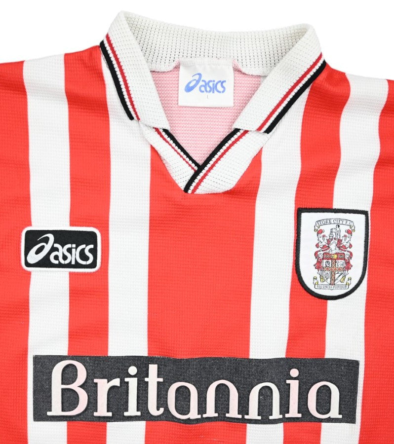 Maillot Stoke City Domicile 1997-99 Asics Vintage - Collector