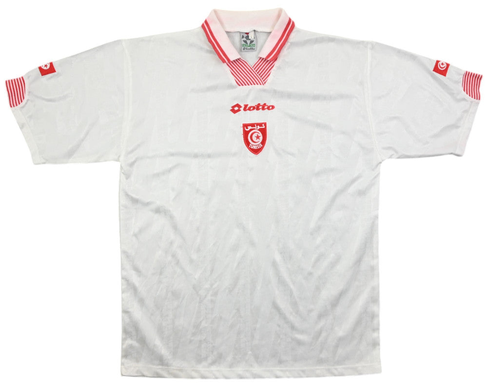 Maillot Tunisie 1997 Lotto vintage – Taille L – 8/10