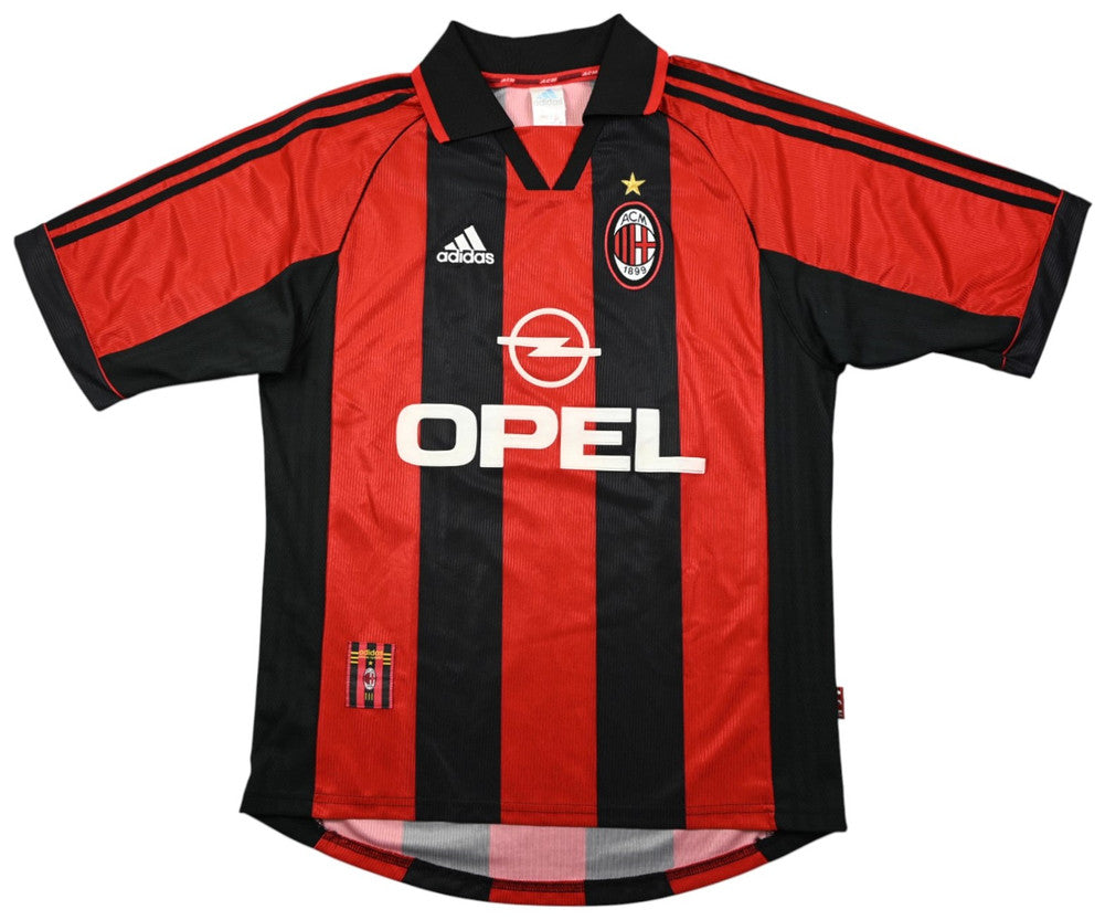 Maillot AC Milan Domicile Adidas 1998-2000 vintage OPEL