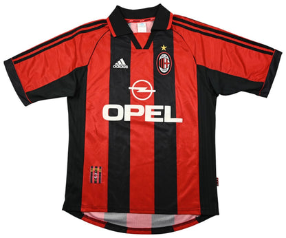 Maillot AC Milan Domicile Adidas 1998-2000 vintage OPEL