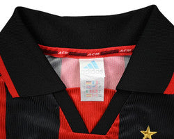Maillot AC Milan Domicile Adidas 1998-2000 vintage OPEL