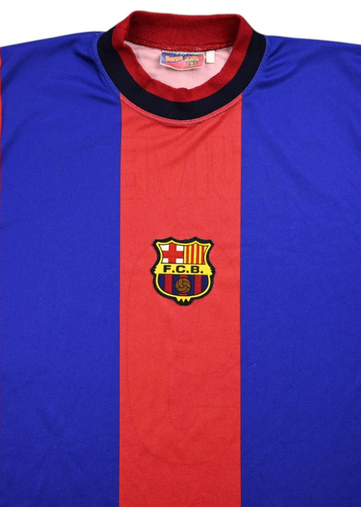 Maillot FC Barcelona Domicile 1998-2000 Kluivert Vintage Official