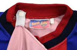 Maillot FC Barcelona Domicile 1998-2000 Kluivert Vintage Official