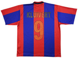 Maillot FC Barcelona Domicile 1998-2000 Kluivert Vintage Official