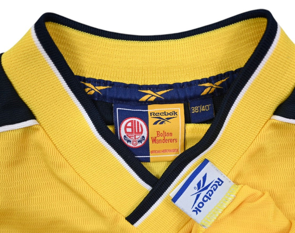 Maillot Bolton Wanderers Extérieur Reebok 1998-2000 vintage