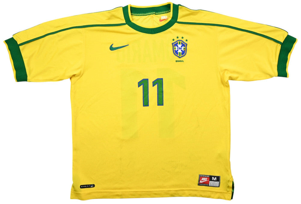 1998-00 BRAZIL *ROMARIO* SHIRT M