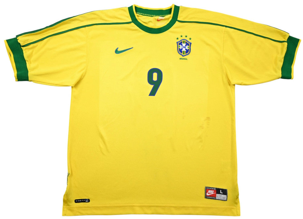 1998-00 BRAZIL *RONALDO* SHIRT L
