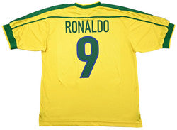1998-00 BRAZIL *RONALDO* SHIRT L