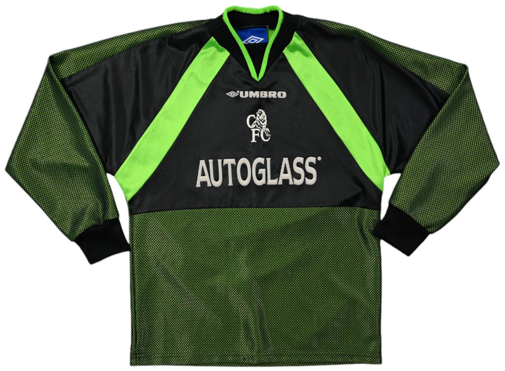 Maillot Gardien Chelsea 1998-2000 Umbro Autoglass vintage