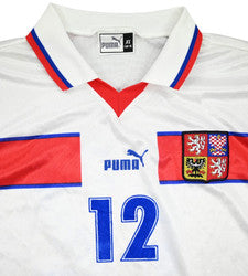 Maillot République Tchèque Extérieur Puma 1998-2000 Player Issue
