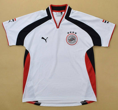 Maillot Égypte 1998-2000 Puma Match Issue Mido vintage