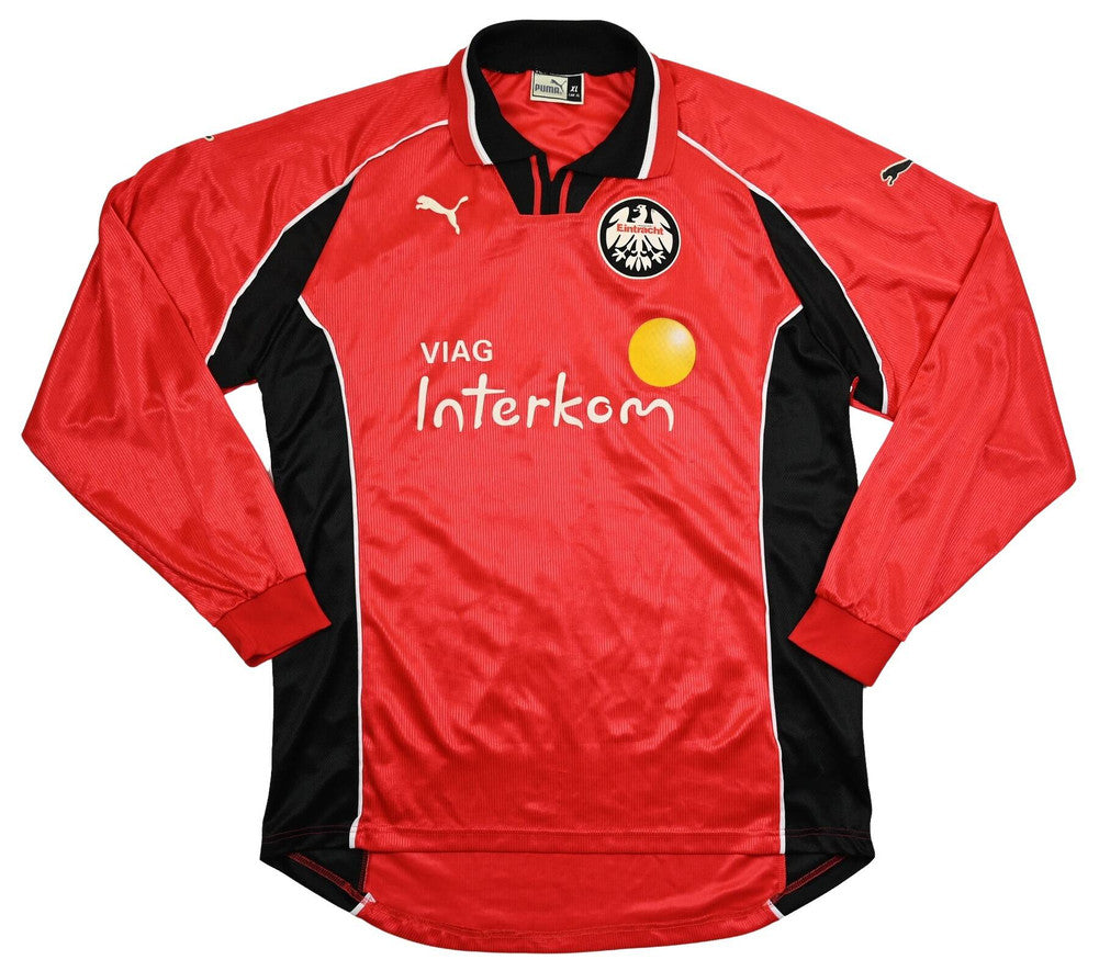 Maillot Eintracht Frankfurt Domicile Puma 1998-2000 Longsleeve Vintage
