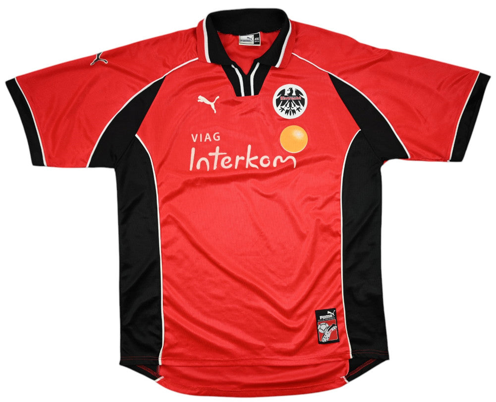 Maillot Eintracht Frankfurt Domicile Puma 1998-2000 Vintage XXL