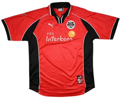 Maillot Eintracht Frankfurt Domicile Puma 1998-2000 Vintage XXL