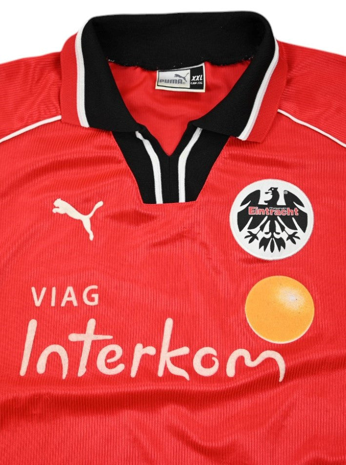 Maillot Eintracht Frankfurt Domicile Puma 1998-2000 Vintage XXL