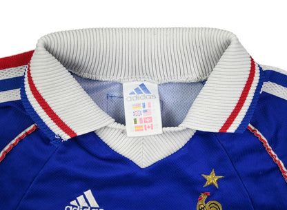 Maillot France Domicile Adidas 1998-2000 Flocage Zidane Vintage