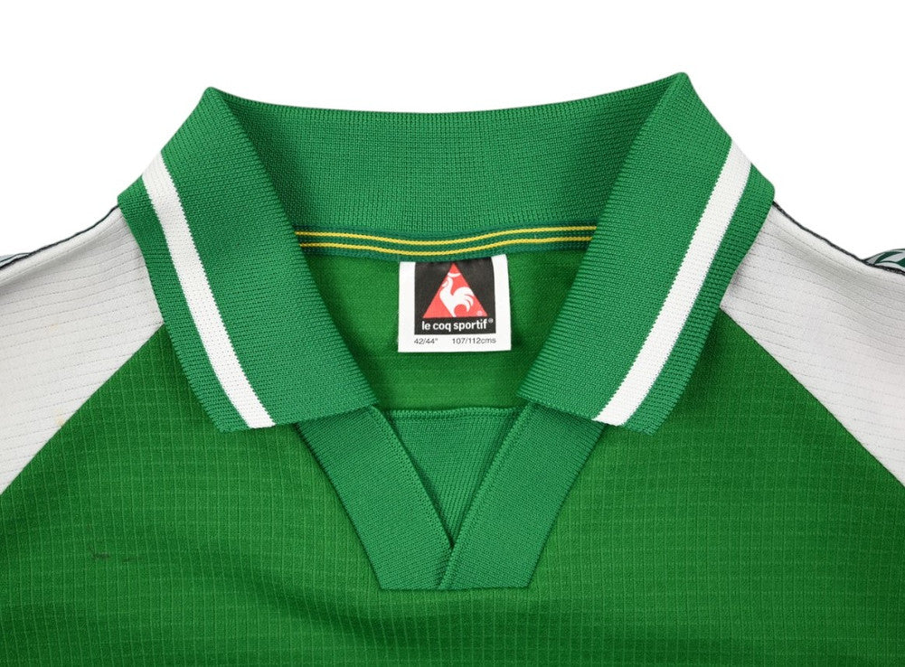 Maillot Hibernian 1998-2000 Domicile Le Coq Sportif Vintage