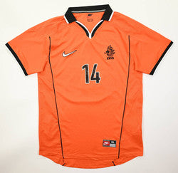 Maillot Pays-Bas Nike 1998-2000 Overmars vintage 9/10