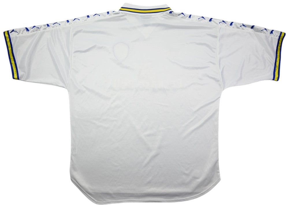 Maillot Leeds United Domicile 1998-2000 Puma Packard Bell vintage