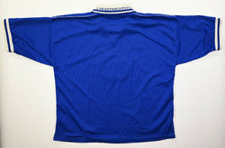 Maillot Leicester City Domicile 1998-2000 Fox Leisure Walkers vintage