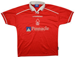 Maillot Nottingham Forest Domicile Umbro 1998-2000 vintage