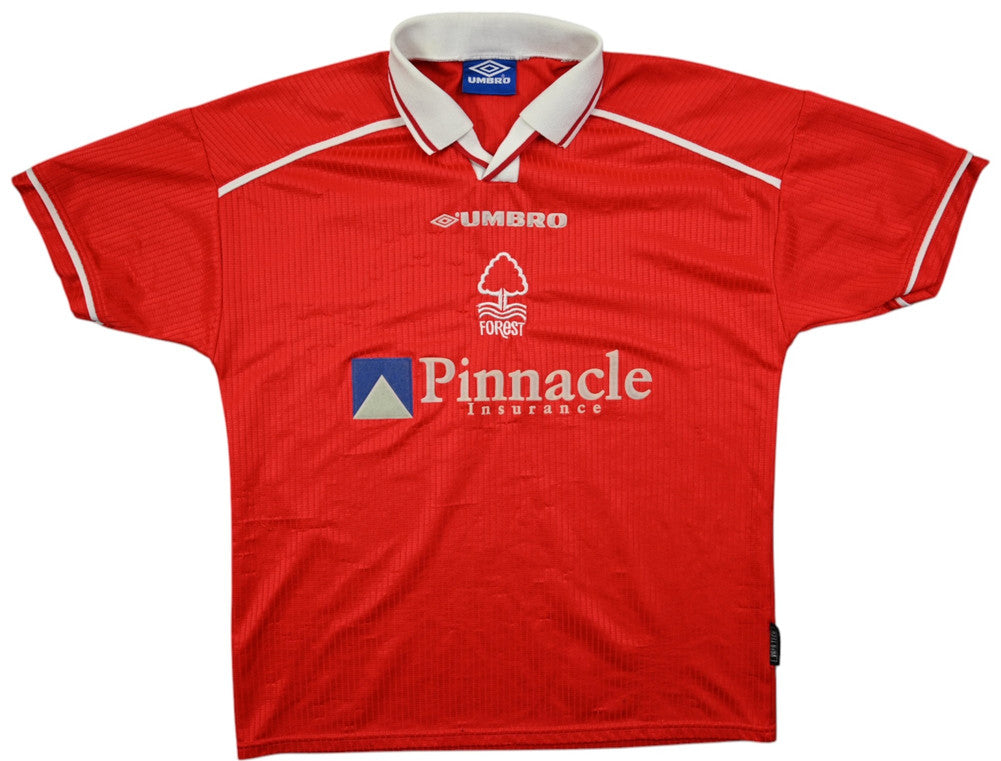 Maillot Nottingham Forest Domicile Umbro 1998-2000 vintage