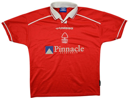 Maillot Nottingham Forest Domicile Umbro 1998-2000 vintage