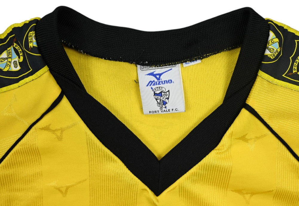 Maillot Port Vale Extérieur Mizuno 1998-2000 Vintage Tunstall